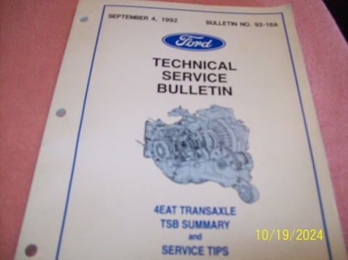 Ford technical service - technical,